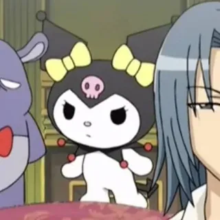 🎀 35cc3b0e Kuromi Kuromi, anime, character, cute, cartoon telegram sticker