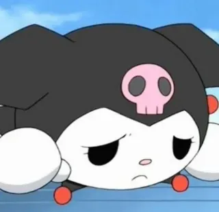 🥺 5148e04c Kuromi Kuromi, Sanrio, character, cute, kawaii telegram sticker