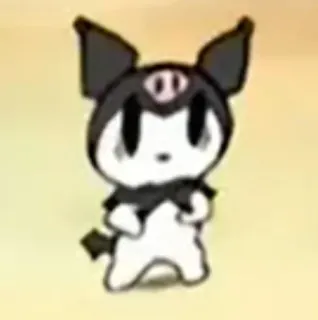 😱 8952d283 Kuromi kuromi, sanrio, kawaii, cartoon, anime, cute telegram sticker