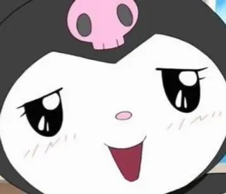 😍 8aee86d3 Kuromi Kuromi, Sanrio, cartoon, anime, cute, character telegram sticker