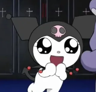 ✨ 8c7b1bd8 Kuromi Kuromi, Sanrio, anime, cartoon, cute, kawaii telegram sticker
