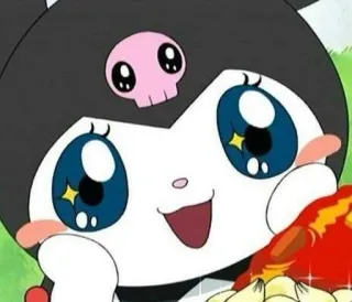 ✨ 9abd4edb Kuromi Kuromi, Sanrio, anime, cartoon, cute, kawaii, character telegram sticker