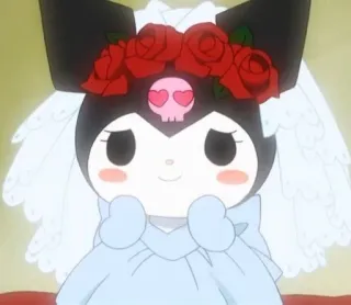 🥰 ca6597c4 Kuromi Kuromi, Sanrio, anime, character, cute, cartoon, manga telegram sticker