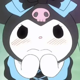 😚 f9ee7930 Kuromi Kuromi, anime, cartoon, kawaii, cute, character, Sanrio telegram sticker