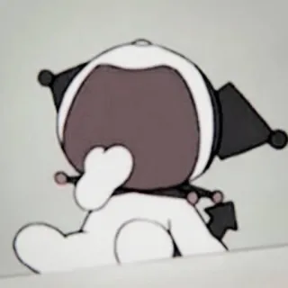 🧦 cf1f608f Kuromi Dessin animé, Kuromi, Sanrio, Anime, Mignon, Personnage, Kawaii telegram sticker