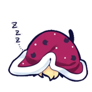 💤 8b5d54f6 zzz... sleep, sleeping, nap, dream, zzz, cute telegram sticker