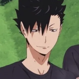 🥇 47c6123f Kuroo Tetsurou Haikyuu!! 动漫, 排球少年, 黑尾, 铁朗, 角色, 漫画, 运动番 telegram sticker