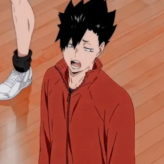 😕 f2e87588 Kuroo Tetsurou Haikyuu Anime, Haikyuu, Kuroo, Kuroo Tetsurou, Manga, Cartoon whatsapp sticker