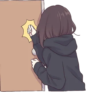 Куруми-чан @Nyasticks telegram stickers