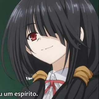 🍷 19adcaa6 Kurumi Tokisaki Date A Live u um espírito. Anime, Kurumi, Date A Live, Animasi Jepang, Kartun telegram sticker