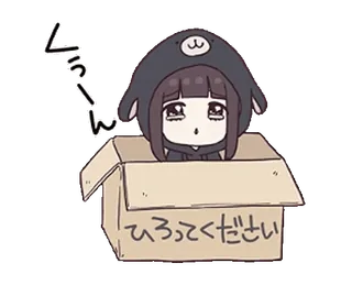 Куруми чан @nyasticks telegram stickers