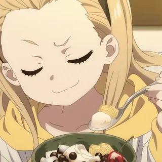 😜 83726d91 Anime, Jedzenie, Deser, Słodkie, Dziewczyna, Jeść telegram sticker