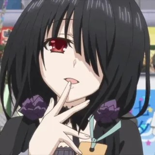 🥀 5056329a Tokisaki Kurumi Date A Live Anime, Mädchen, Date A Live, Kurumi Tokisaki, Tokisaki whatsapp sticker