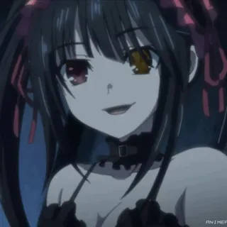 🥀 f3fb127d Anime, Mädchen, Dunkel, Augen, Haare whatsapp sticker