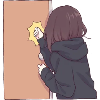 Куруми-чан @nyasticks telegram stickers