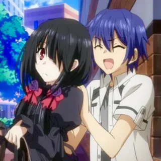 ❤️ 09215a45 Anime, Paar, Freunde, Cartoon, Animation telegram sticker