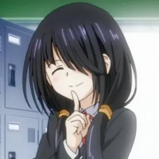 😊 3d4f9f66 Anime, Mädchen, Schuluniform, Cartoon telegram sticker