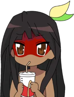 🥛 349c3c82 애니메이션, 만화, 음료, 토착, 원주민 telegram sticker