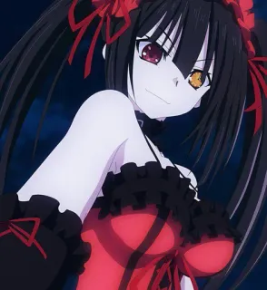 👾 353bdc2c Kurumi Tokisaki Date A Live Anime, Manga, Date A Live, Kurumi, Tokisaki telegram sticker