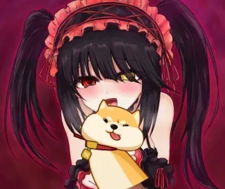 Kurumi tokisaki telegram stickers