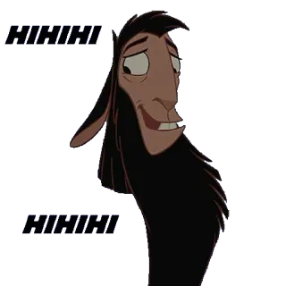 😂 47975041 Kuzco The Emperor's New Groove llama, cartoon, disney, emperor whatsapp sticker