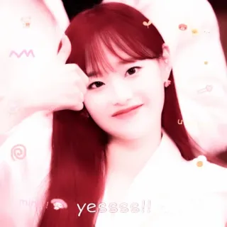 👍 14651512 yessss!! Pollice in su, Positivo, Approvazione, K-pop, Idolo telegram sticker