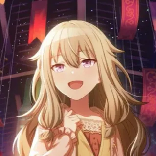 🍵 5d740731 Anime, Cô gái, Minh họa, Nhân vật, Chân dung telegram sticker