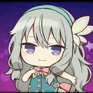 🍵 d0b710a2 Anime, Chibi, Dễ thương, Hoạt hình telegram sticker