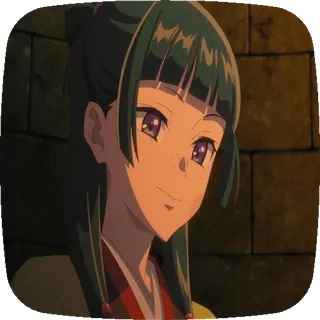 😏 31e0f86e animé, dessin animé, femme, fille, portrait, souriant, animé, personnage telegram sticker