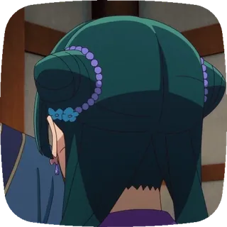 @fix_x_fox @spcave Kusuriya no Hitorigoto S2p1 whatsapp stickers