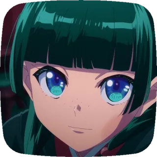 🙂‍↕️ e8e6b101 Anime, Fille, Personnage, Portrait, Dessin animé, Animation, Visage telegram sticker