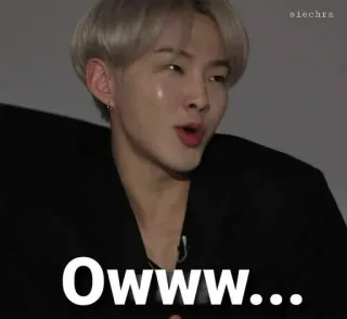 🐯 d63d8cf3 Owww... expresión, wow, sorpresa, reacción whatsapp sticker