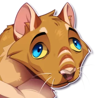 🙂 55543082 chat, félin, animal, animal de compagnie, dessin animé, mignon telegram sticker