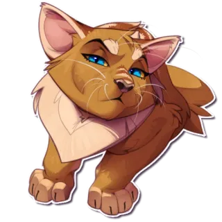 🤨 7a04c2c7 chat, animal, animal de compagnie, dessin animé, autocollant, félin telegram sticker