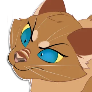 🙂 a41b6209 chat, dessin animé, autocollant, animal, félin, animé telegram sticker