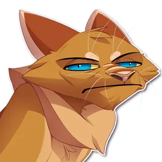 😣 ca0bd387 chat, animal, animal de compagnie, félin, dessin animé telegram sticker