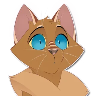 😶 ce3231be chat, animal, dessin animé, autocollant, animal de compagnie, félin telegram sticker