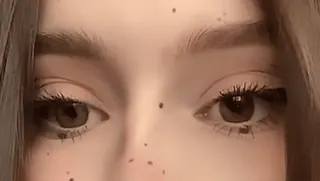 👀 ade20554 눈, 얼굴, 메이크업, 미용, 속눈썹 telegram sticker