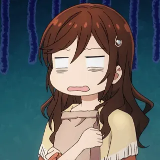 🍁 1a258e8a 애니메이션, 표정, 소녀, 귀여운, 만화 telegram sticker