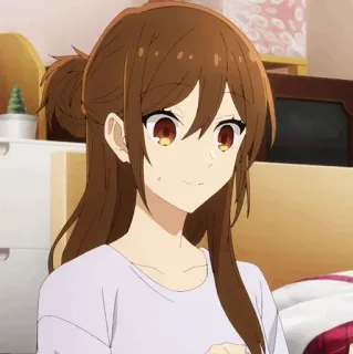 🍁 393a8042 Hori Horimiya 애니메이션, 호리미야, 호리, 여성, 만화 telegram sticker