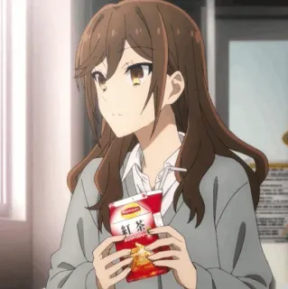 🍁 f67d135e 紅茶 애니메이션, 여자, 차, 만화, 호리미야, 음료 telegram sticker