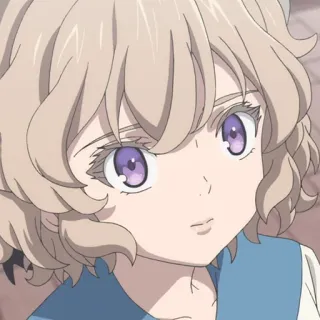 👒 0833b137 anime, girl, portrait, cartoon, character telegram sticker