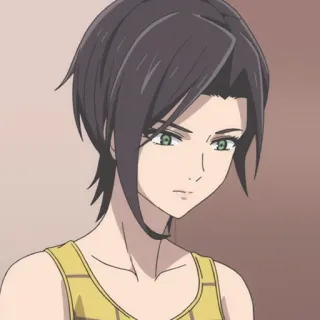 👒 189b6213 anime, woman, character, female, cartoon, person telegram sticker