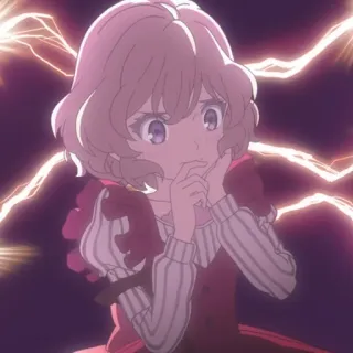 👒 2a85f5fb anime, cartoon, girl, character, illustration, portrait telegram sticker