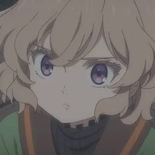 👒 3305e64f anime, girl, cartoon, character, portrait telegram sticker