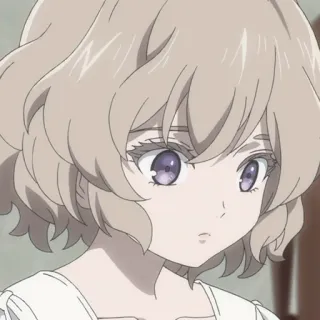 👒 cd04f05d anime, portrait, woman, illustration, cartoon telegram sticker