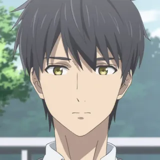 👒 d0049eda anime, male, boy, portrait, character telegram sticker