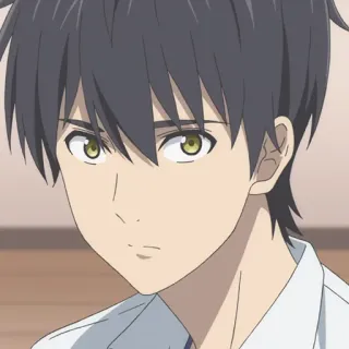 🧩 d1da434b anime, boy, cartoon, character, portrait telegram sticker