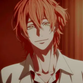 🧲 4cb970bd 애니메이션, 인물 사진, 남자, 미소, 캐릭터, 미술 telegram sticker