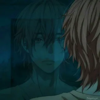 🧲 51444dd6 애니메이션, 반사, 캐릭터, 인물 사진, 일러스트 telegram sticker